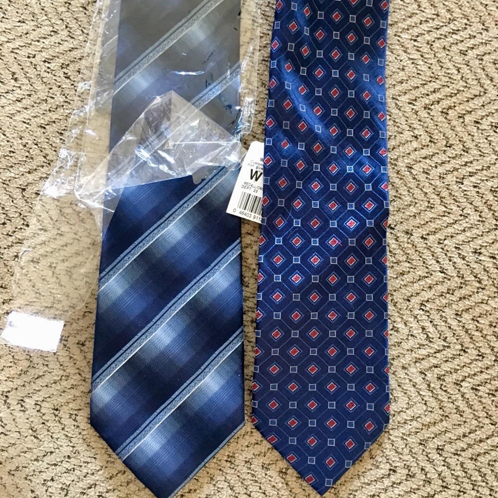 🆕 2 Men’s Ties ‘George’ & ‘Belisi’